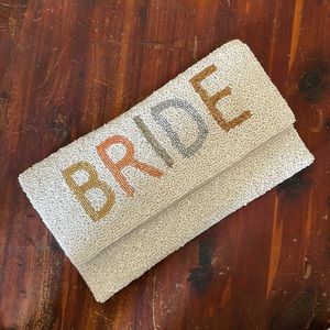 BRIDE Beaded Clutch